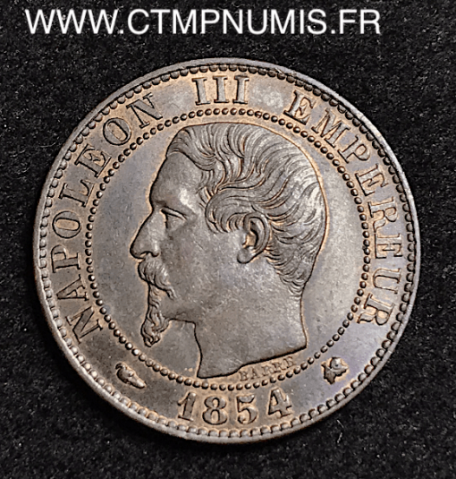 5 CENTIMES NAPOLEON III 1854 K BORDEAUX