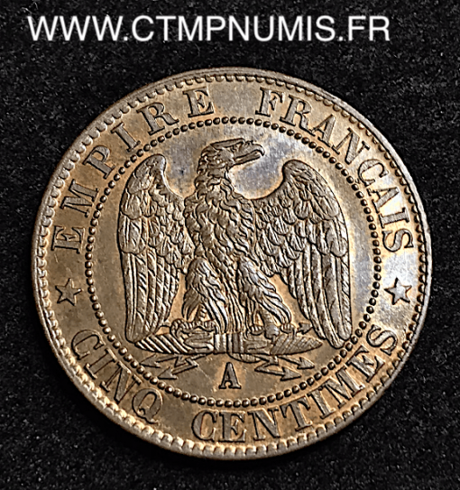 5 CENTIMES NAPOLEON 1854 A PARIS