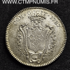 JETON LANGUEDOC 1787 TOULOUSE ARGENT