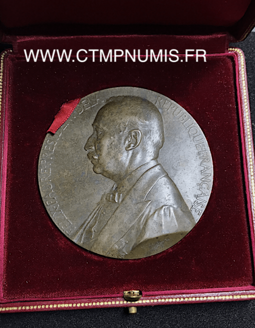 MEDAILLE FELIX FAURE PRESIDENT 1895