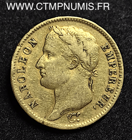 40 FRANCS OR NAPOLEON 1809 M TOULOUSE