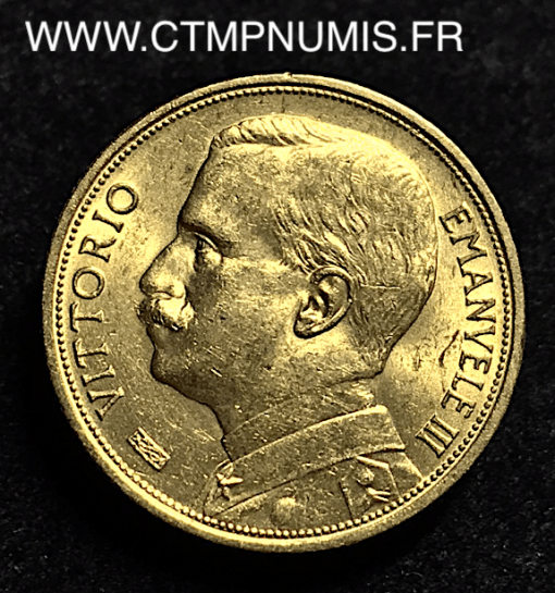 20 LIRE OR ITALIE 1912