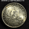 1 FRANC SEMEUSE 1920 SPL