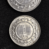 TUNISIE 50 1, 2 FRANCS ARGENT 1916