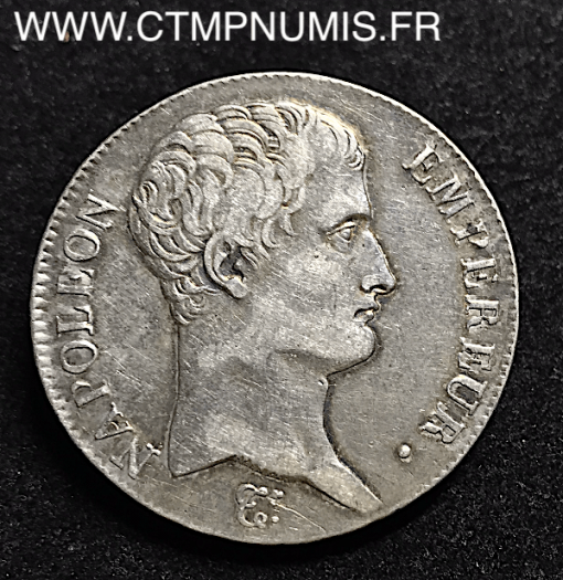 5 FRANCS ARGENT NAPOLEON 1807 M TOULOUSE