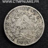 5 FRANCS ARGENT NAPOLEON 1811 M TOULOUSE