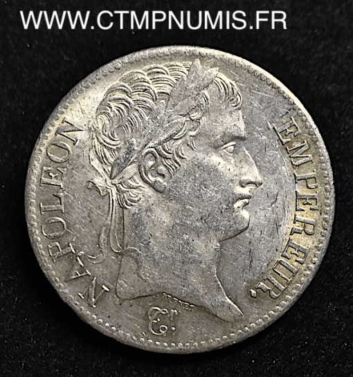 5 FRANCS ARGENT NAPOLEON 1813 M TOULOUSE
