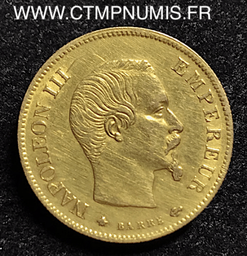 10 FRANCS OR NAPOLEON  1860 BB STRASBOURG