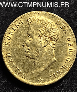 PAYS BAS   5 GULDEN  OR   1827