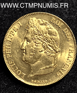 20 FRANCS OR LOUIS PHILIPPE I° 1848 A PARIS