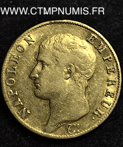 40 FRANCS  OR   NAPOLEON    1806 U  TURIN