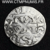 LOUIS VII DENIER ARGENT 3° TYPE FRANCO