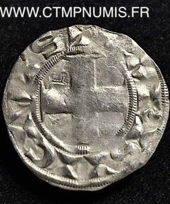 LOUIS VII DENIER ARGENT 3° TYPE LUDOVICU.S