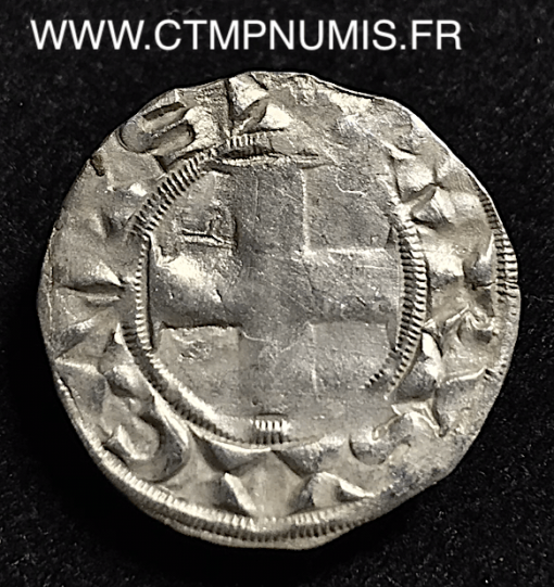 LOUIS VII DENIER ARGENT 3° TYPE LUDOVICU.S