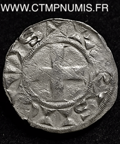 LOUIS VII    DENIER  ARGENT    3° TYPE    INVERSE