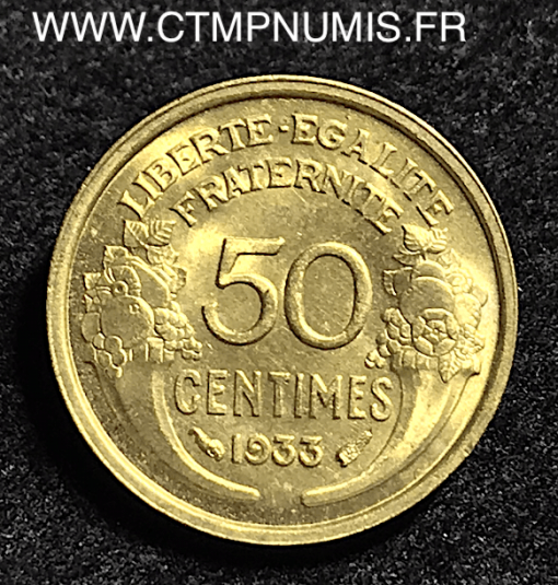 ,50,CENTIMES,MORLON,1933,SPL,