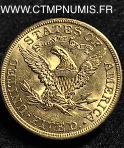 ,USA,5,DOLLAR,OR,HALF,EAGLES,1880,