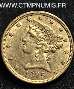 USA,5,DOLLAR,OR,HALF,EAGLES,1895