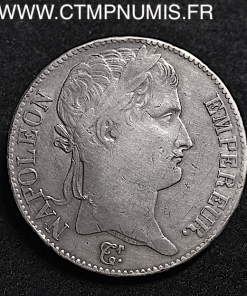 5 FRANCS  ARGENT  CENT-JOURS 1815  TOULOUSE