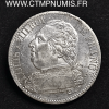 5 FRANCS ARGENT LOUIS XVIII  1815 M  TOULOUSE