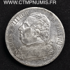 5 FRANCS ARGENT LOUIS XVIII 1815 M TOULOUSE