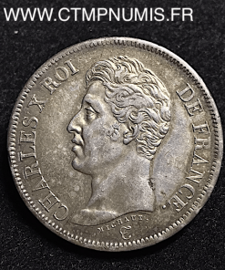 5 FRANCS  ARGENT CHARLES X  1826 M  TOULOUSE