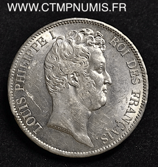 5 FRANCS ARGENTLOUIS PHILIPPE I° 1831 M TOULOUSE