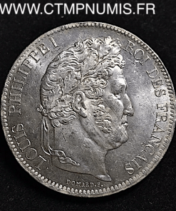 ,5,FRANCS,ARGENT,LOUIS,PHILIPPE,1833,TOULOUSE,