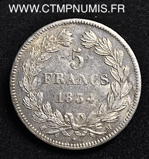 ,5,FRANCS,ARGENT,LOUIS,PHILIPPE,1834,TOULOUSE,