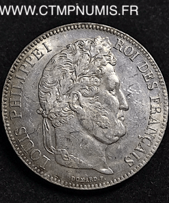 ,5,FRANCS,ARGENT,LOUIS,PHILIPPE,1834,TOULOUSE,