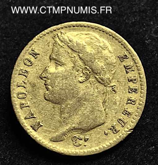 ,20,FRANCS,OR,NAPOLEON,EMPIRE,1812,TOULOUSE,