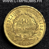 ,40,FRANCS,OR,NAPOLEON,LAUREE,1808,A,PARIS,