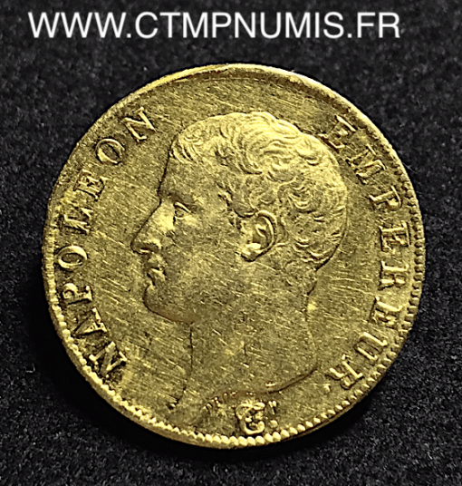 ,40,FRANCS,OR,NAPOLEON,I°,REPUBLIQUE,TETE,NUE,1806,M,TOULOUSE,