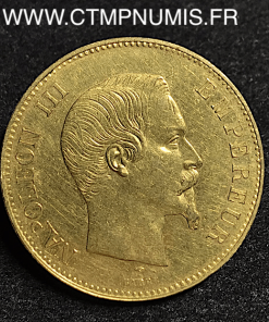 ,100,FRANCS,OR,NAPOLEON,III,TETE,NUE,1857,