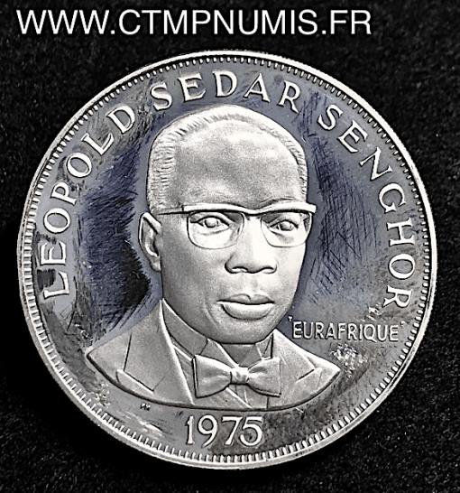 50 FRANCS ARGENT LEOPOLD SEDAR SENGHOR