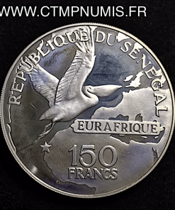 150 FRANCS ARGENT LEOPOLD SEDAR SENGHOR