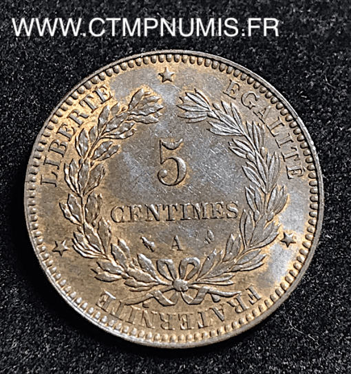 ,5,CENTIMES,CERES,1898,A,PARIS,SUP,