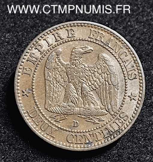 ,2,CENTIMES,NAPOLEON,III,1854,PETIT,D,LYON,LION