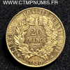 ,20,FRANCS,OR,CERES,1850,A,PARIS,