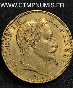 ,50,FRANCS,OR,NAPOLEON,LAUREE,1862,PARIS,