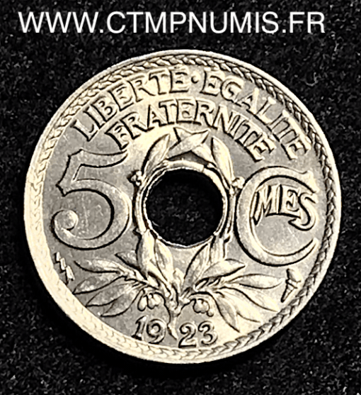 5 CENTIMES LINDAUER 1923 POISSY