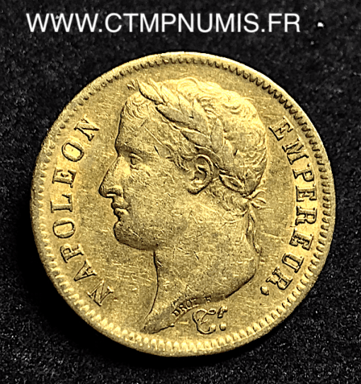 ,40,FRANCS,OR,NAPOLEON,I,1812,A,PARIS