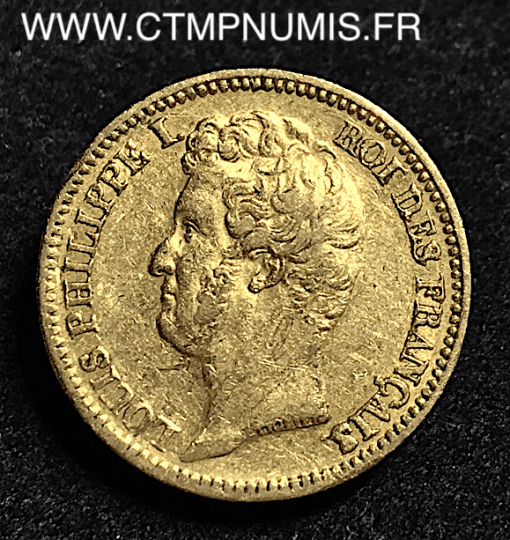 20 FRANCS OR LOUIS PHILIPPE  1831 A PARIS