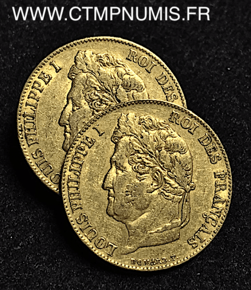 20 FRANCS OR LOUIS PHILIPPE I° DOMARD 1838 A