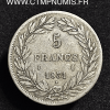 5 FRANCS ARGENT LOUIS PHILIPPE 1831 I LIMOGES