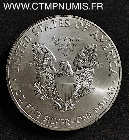 USA 1 ONCE DOLLAR ARGENT FIN LIBERTY 2016