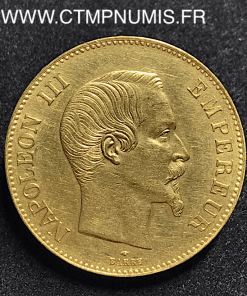 100 FRANCS OR NAPOLEON III 1855 A PARIS