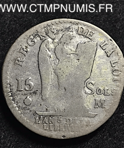 ,15,SOLS,ARGENT,CONSTITUTION,1793,TOULOUSE,