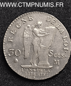 ,30,SOLS,ARGENT,CONSTITUTION,1792,TOULOUSE,