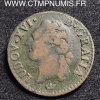 LOUIS XVI 1/2 SOL 1783 M TOULOUSE